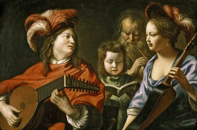 Picardie 086 - Laon - Museo - “El Concierto” de Mathieu Le Nain (1607-1667) de Unknown